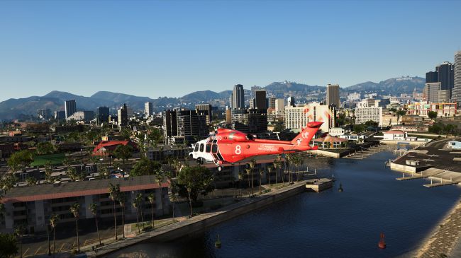 Helicopter over Los Santos