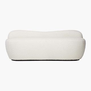 white upholstered bench 