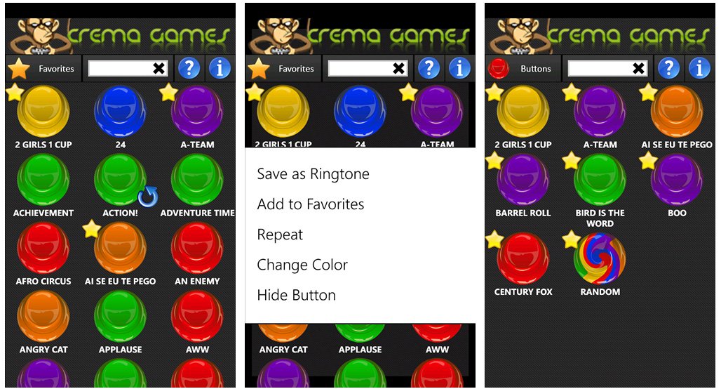 Instant Buttons
