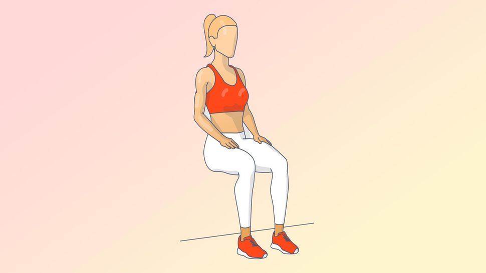 I did wall squats with arm raises every day for a week — here's how it