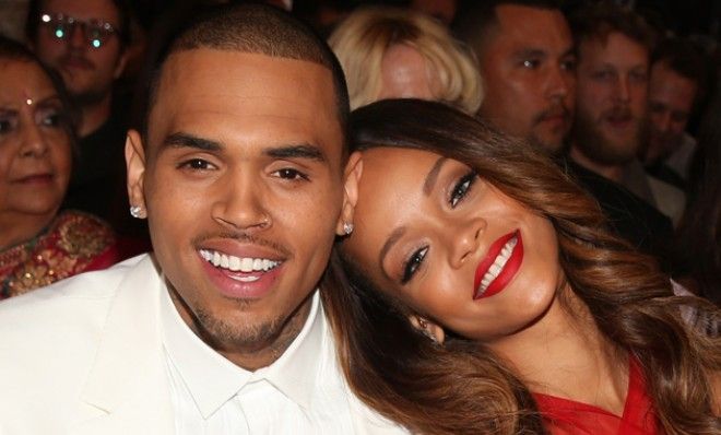 Chris Brown and Rihanna