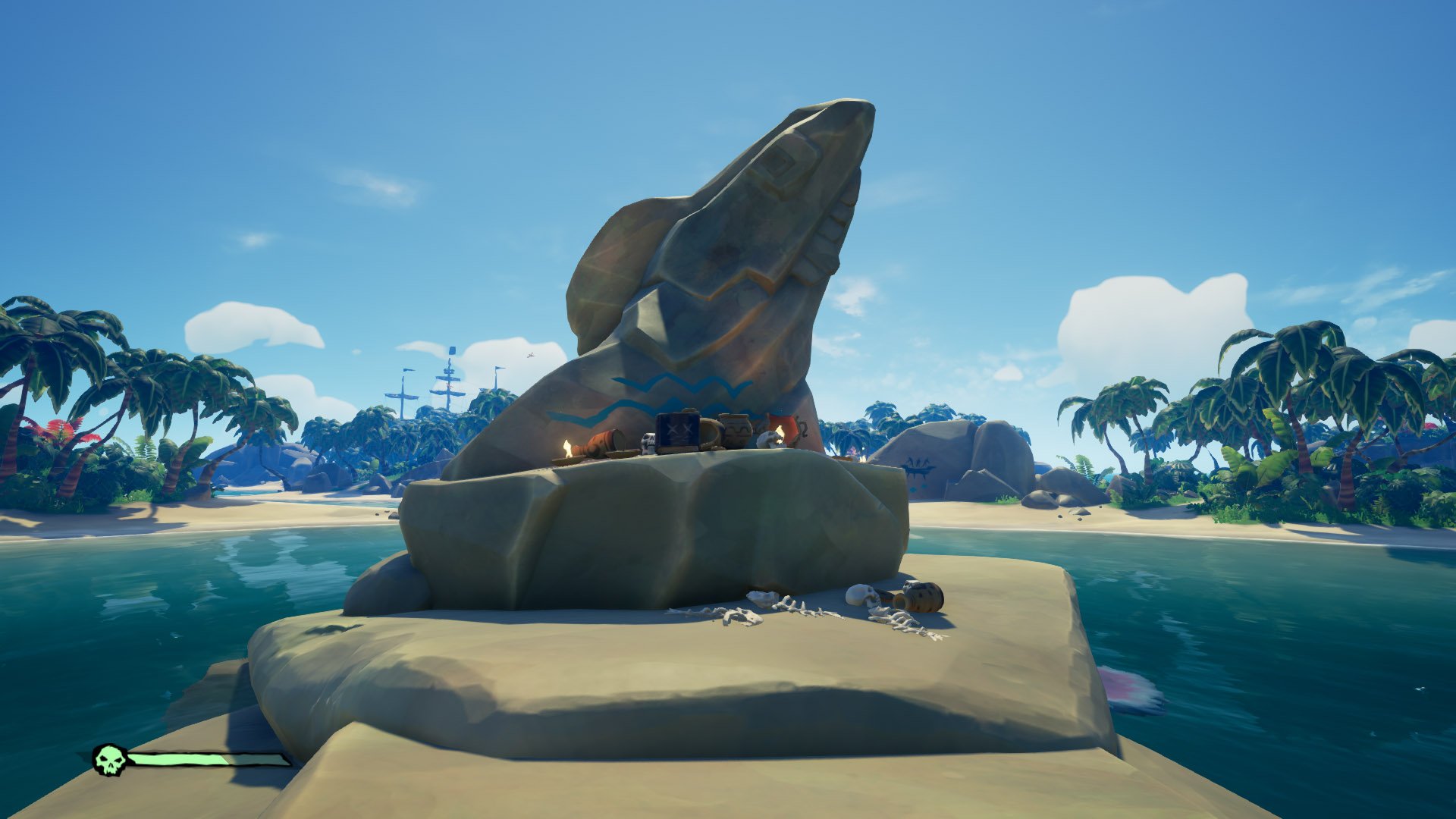 Sea of thieves shark bait cove