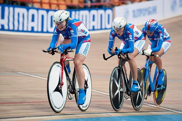 The Russian women finished with the silver medal in the bag.