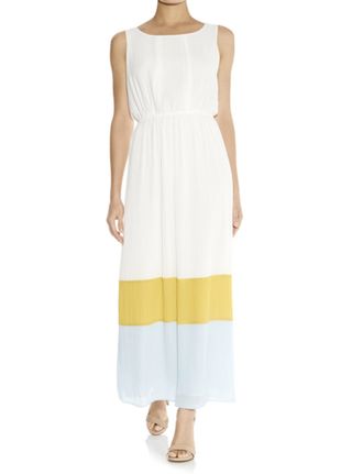Darling white Justina colour block maxi dress, £65