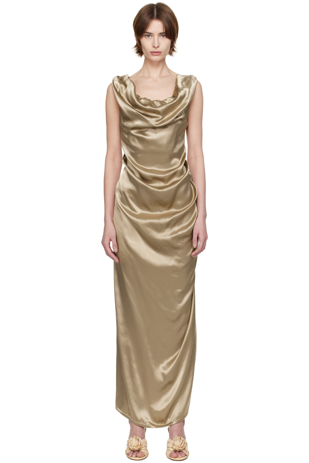 Vivienne Westwood Gold Ginnie Pencil Dress