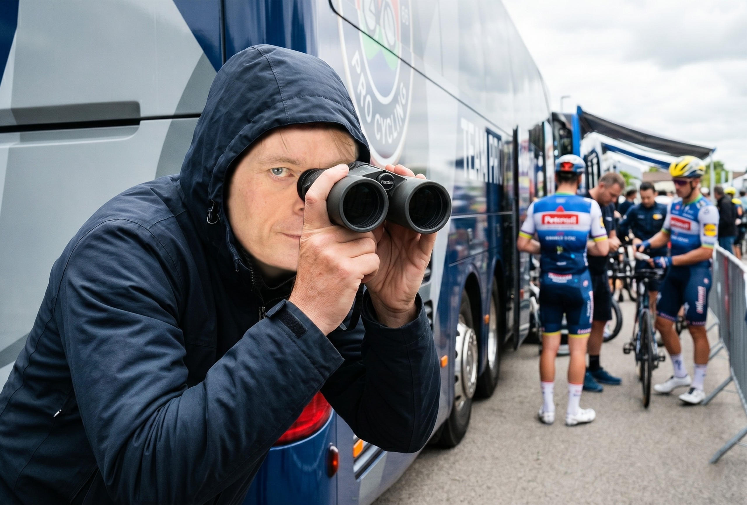 Dr Hutch on the look out for an unreleased bike