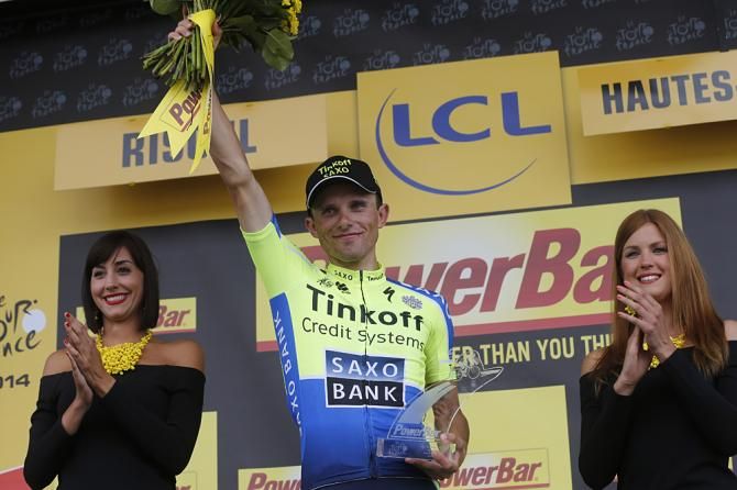 Rafal Majka (Tinkoff-Saxo) winner of stage 14 of the Tour de France