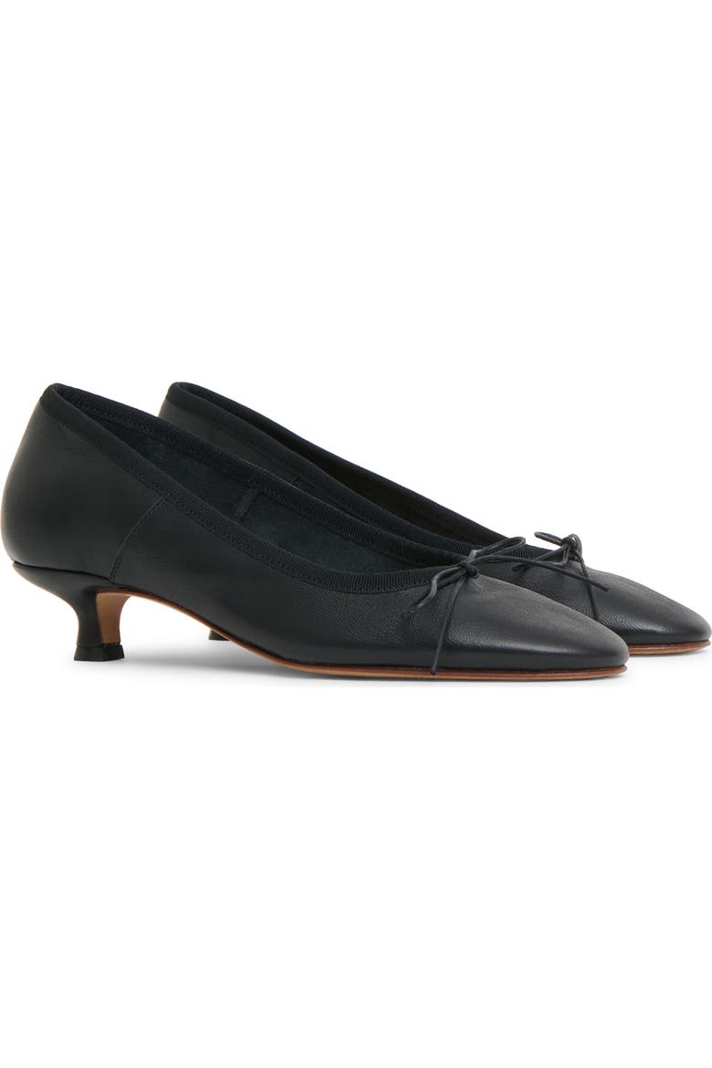Ballerina Kitten Heel Pump