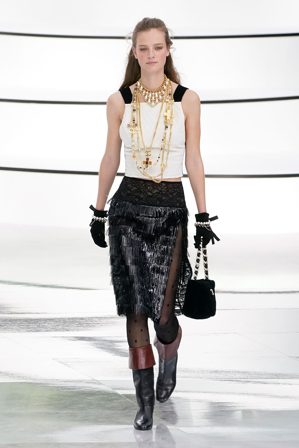 Chanel's autumn/winter collection is an ode to warrior women | Marie ...