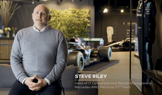 Steve Riley, head of IT Operations and Service Management at Mercedes-AMG Petronas F1 Team
