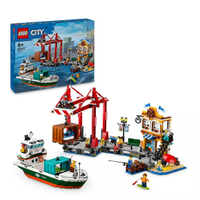 Lego City Seaside Harbour with Cargo Ship 