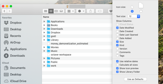 how to find user library folder on mac