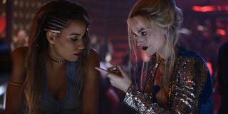 Black Canary and Harley Quinn at Black Mask's club in Birds of Prey