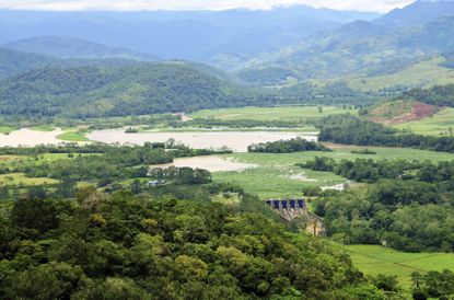 The Dam in Turrialba, Costa Rica, has helped make Costa Rica a green leader