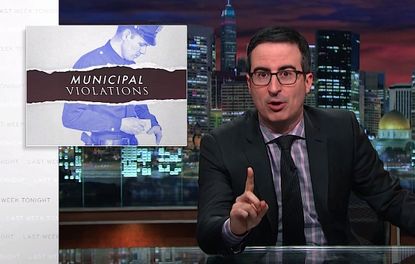 John Oliver takes on municipal tickets
