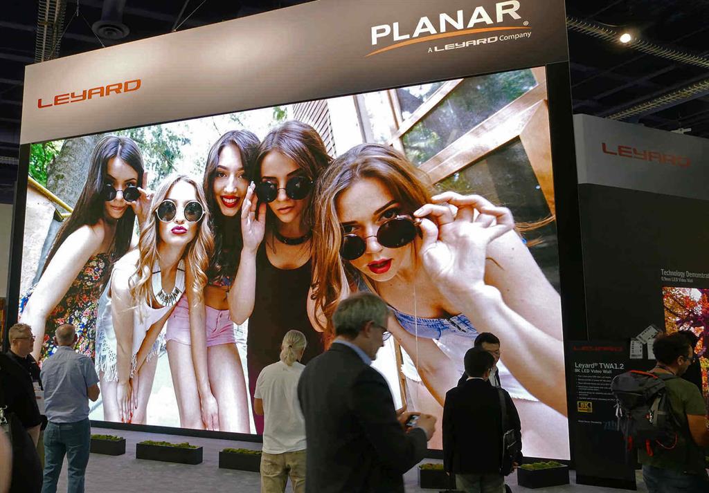 Planar Leyard Bring Out Big Gun Displays at NAB