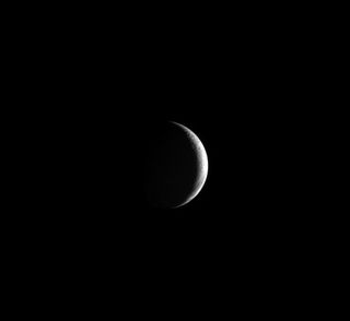 Crescent Enceladus