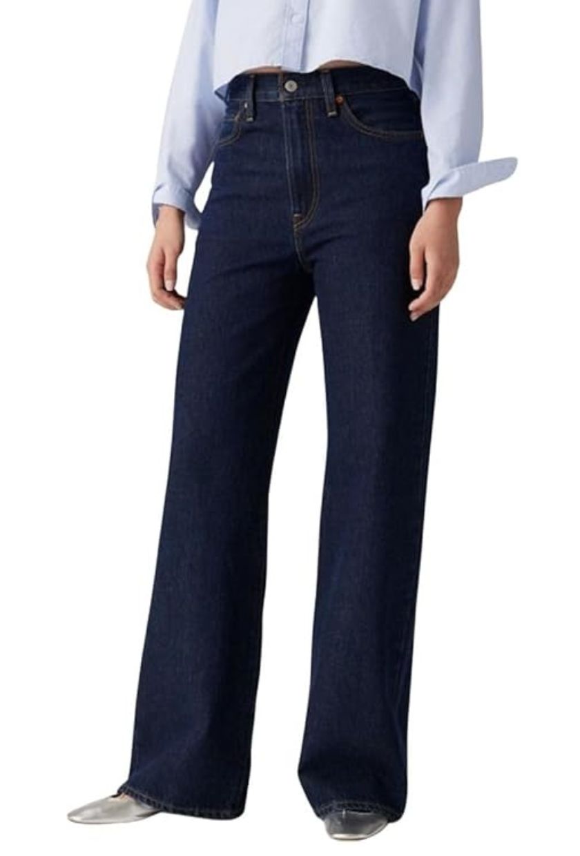 Levi's Women's Ribcage Wide Leg Jeans, Shaded View, 30w X 30l