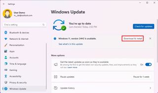 Windows 11 2024 Update download preview