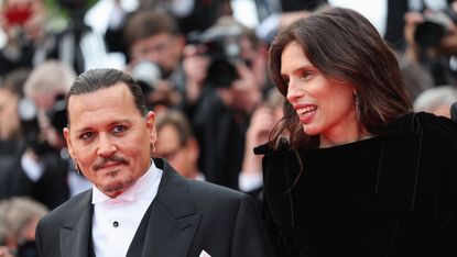 Johnny Depp and Maïwenn at the Cannes Film Festival