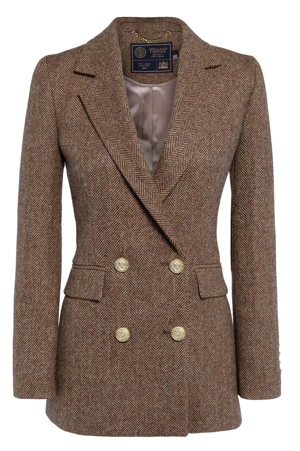 Holland Cooper Double Breasted Blazer