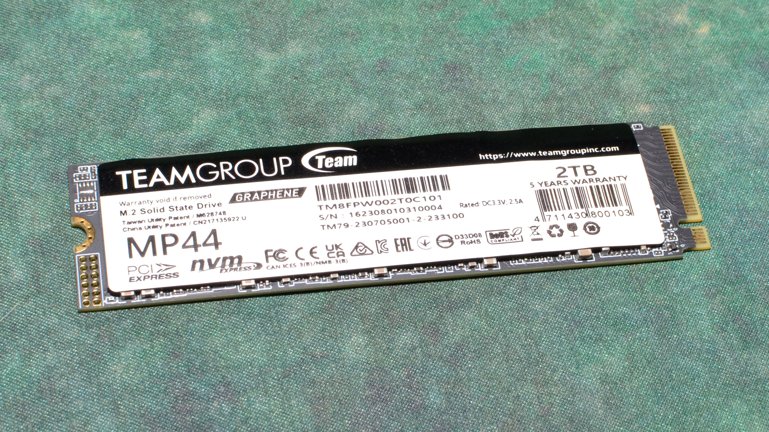 MP44 M.2 PCIe 4.0 SSD 2TB