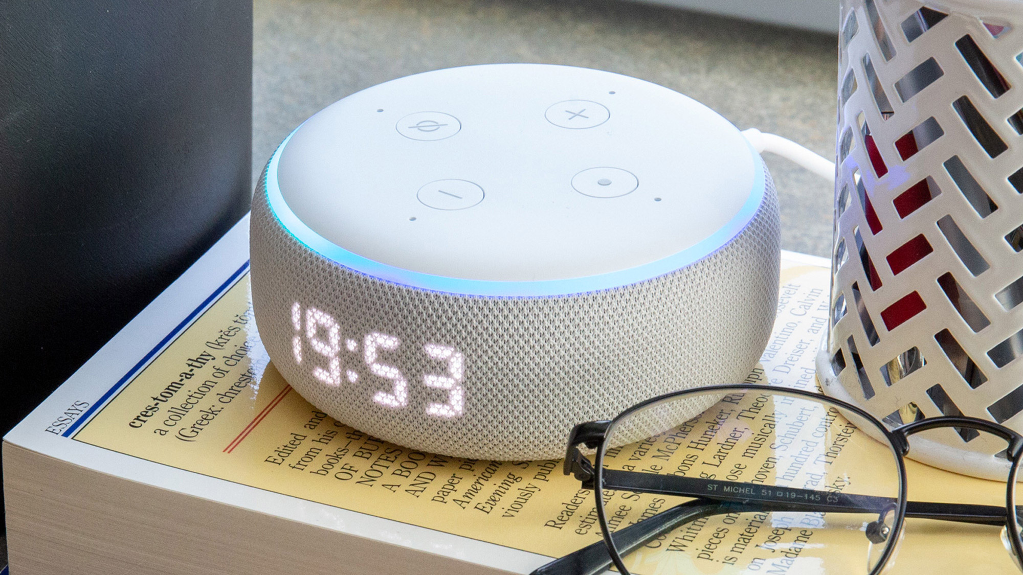 Echo Dot with Clock