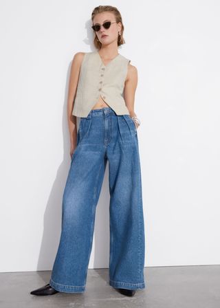 Relaxed Wide Jeans