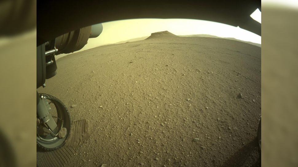 NASA's Perseverance rover on Mars has a 'pet rock' along for the ride