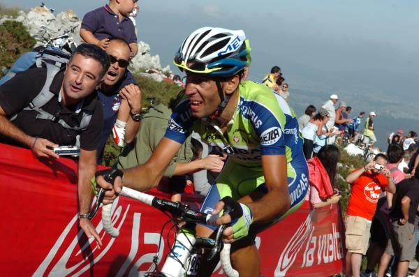 The king in waiting? Vincenzo Nibali (Liquigas-Doimo) did enough to move into the overall lead.