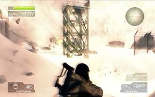 During Lost Planet's fiery explosions, the game would display flash-blur effects.