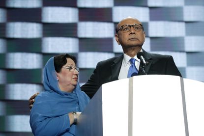 Khizr and Ghazala Khan didn't know what they were getting into.