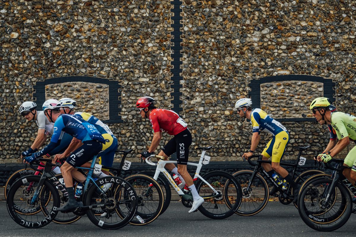 Geraint Thomas at the Tour of Britain