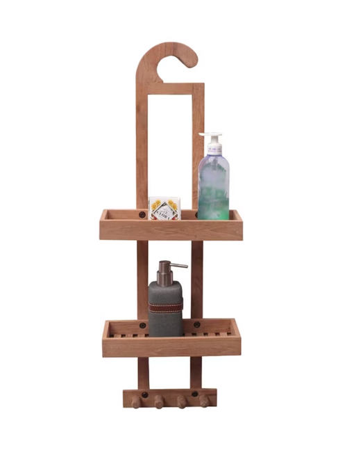 Nordic Teak Natural Shower Caddy