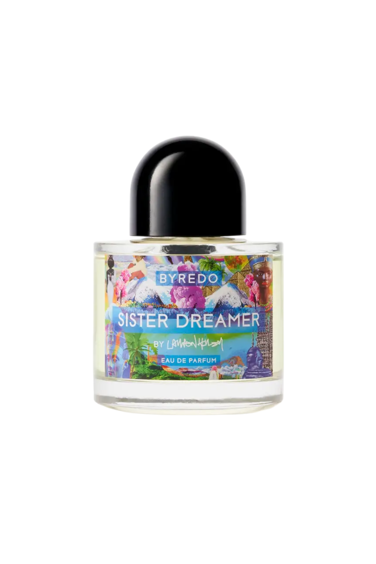 A bottle of Byredo Sister Dreamer fragrance.