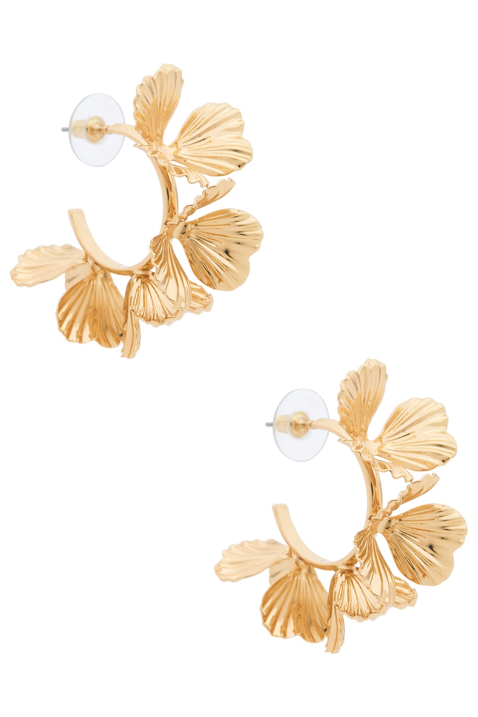 Fiorella Gold Floral Earrings