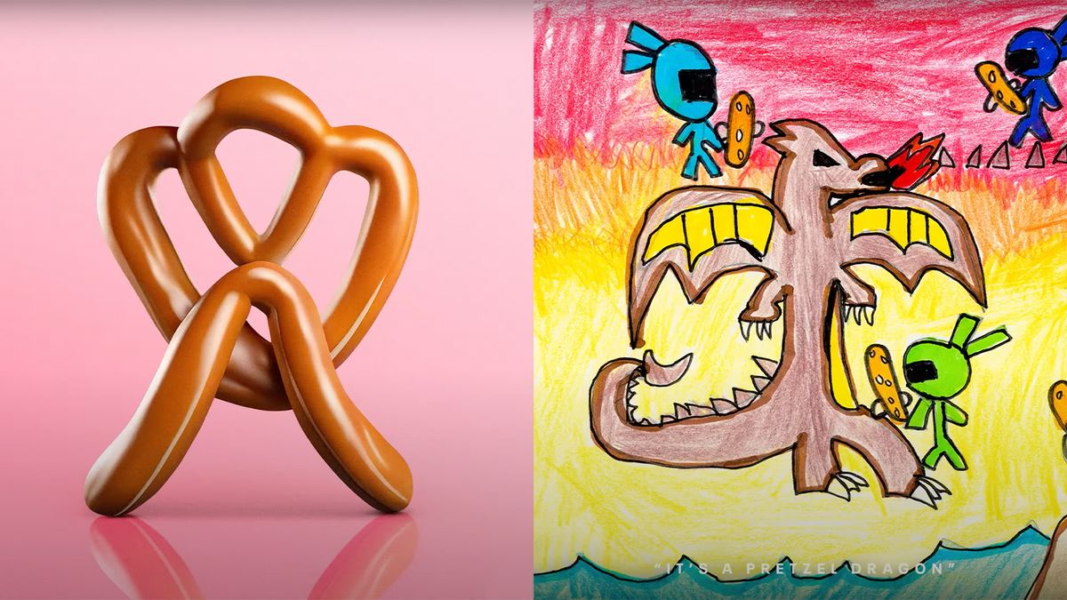 Ai image vs kids drawing