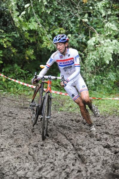 Wyman plays it safe at the bottom of the chute.