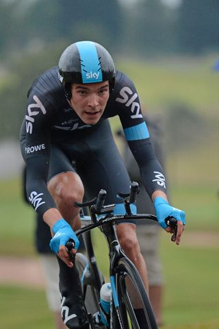 Luke Rowe, British time trial national championships 2014