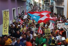 Puerto Rico protests.