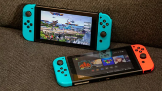 Two Nintendo Switches