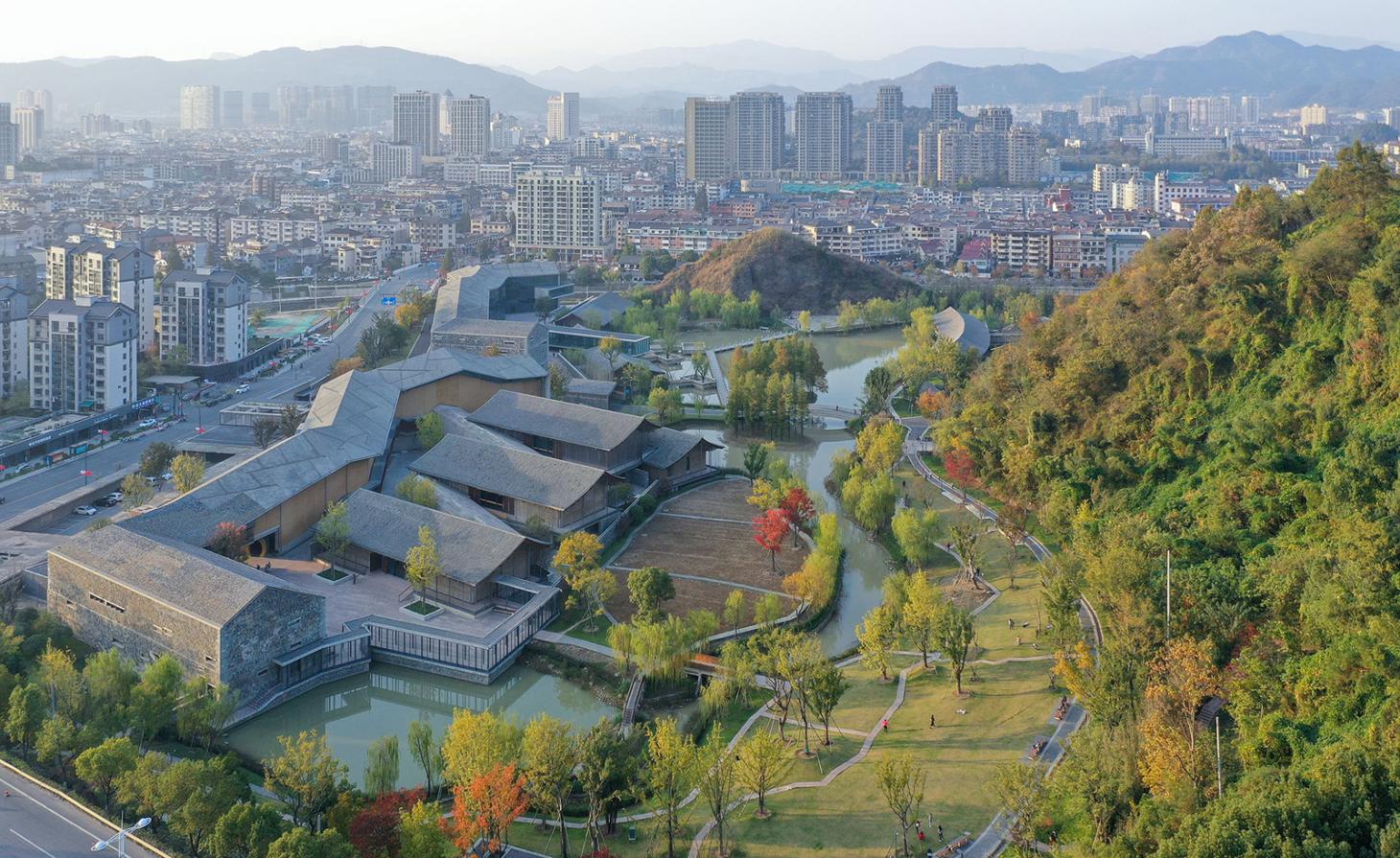 Lin'an Museum aerial view