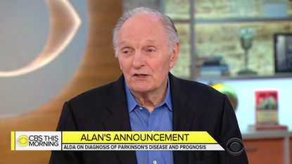 Alan Alda on CBS This Morning. 