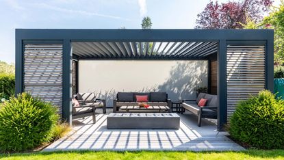 deck cover ideas – garden house design modern covered deck