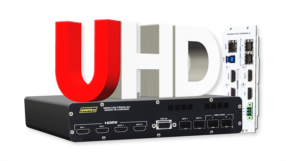 EvertzAV Introduces 4K/UHD HDMI Gateways