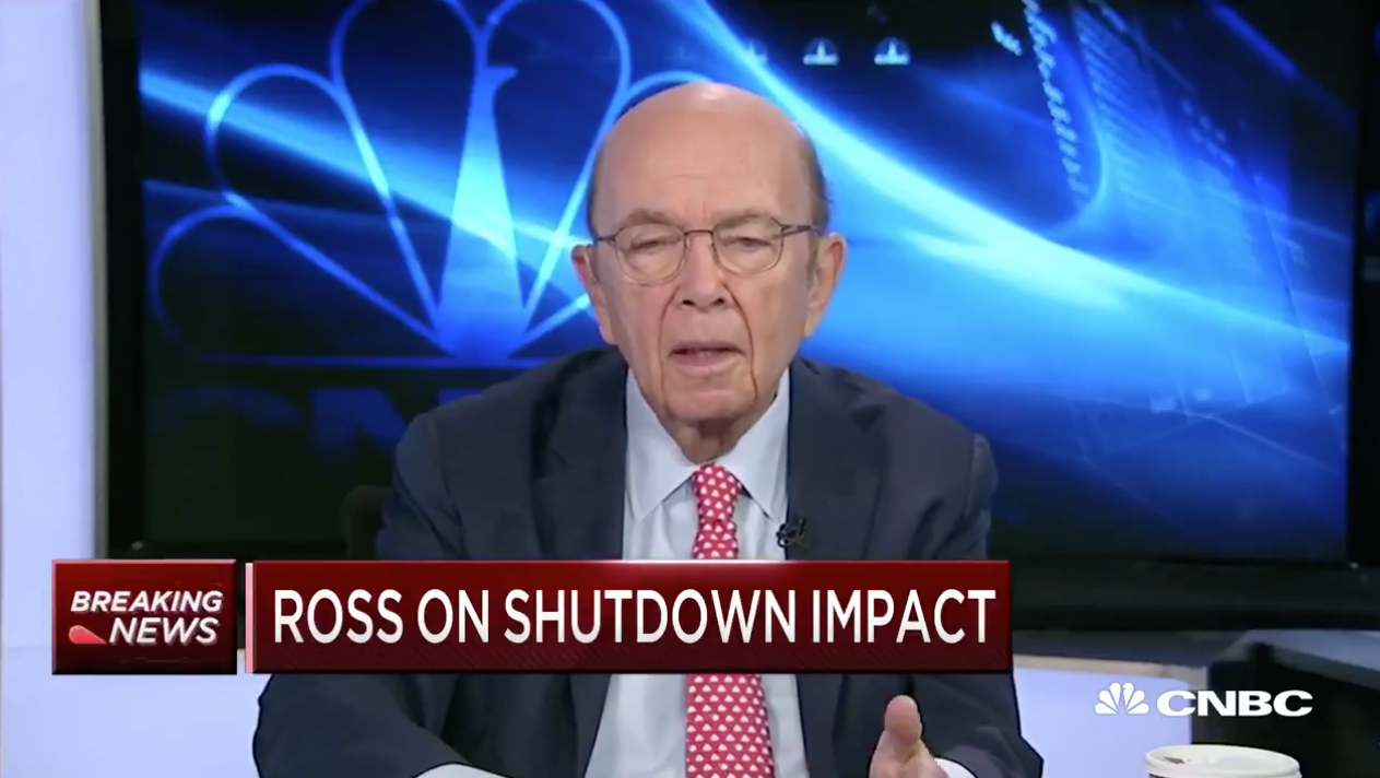 Commerce Secretary Wilbur Ross.