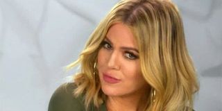 Khloe Kardashian long hair KUWTK 2017