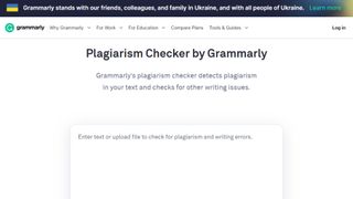 Website screenshot for Grammarly