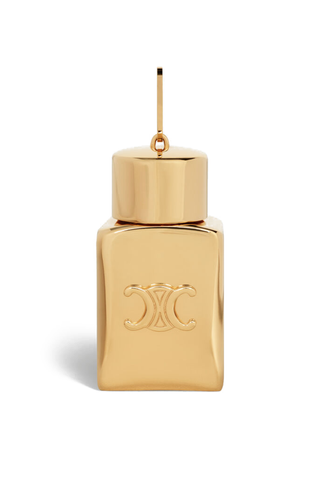 Celine Separables Bottle Pendant in Brass with Gold Finish