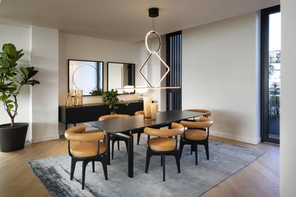 Inside an uber-chic Italian designed apartment in London's iconic ...